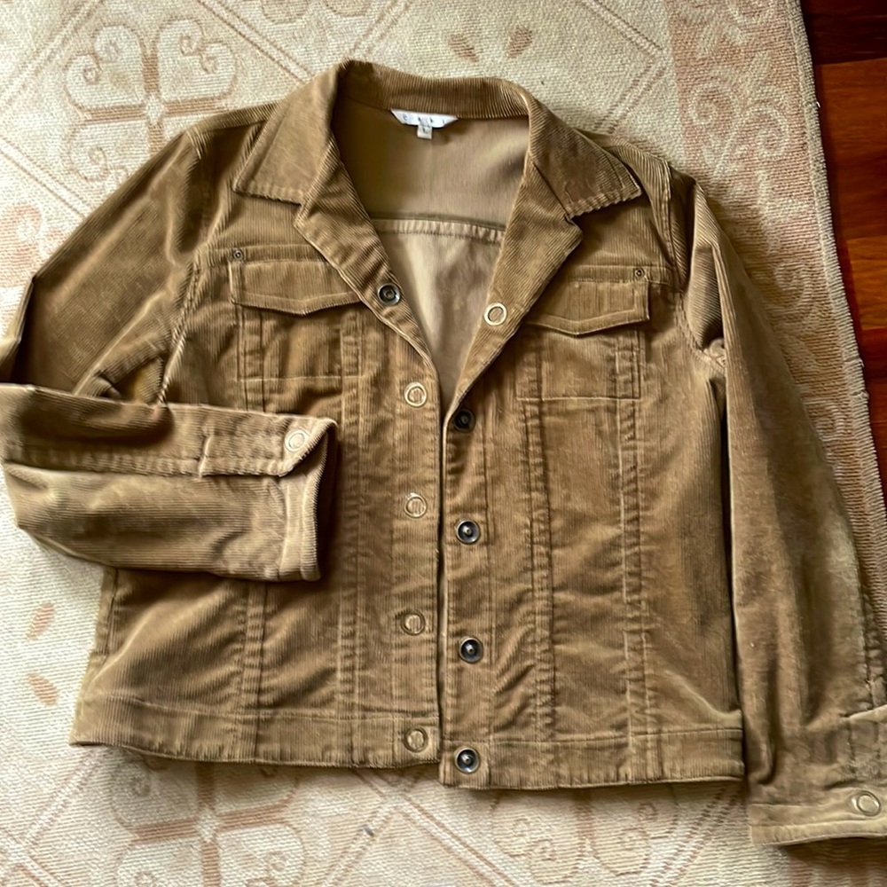 Cabi corduroy jean jacket